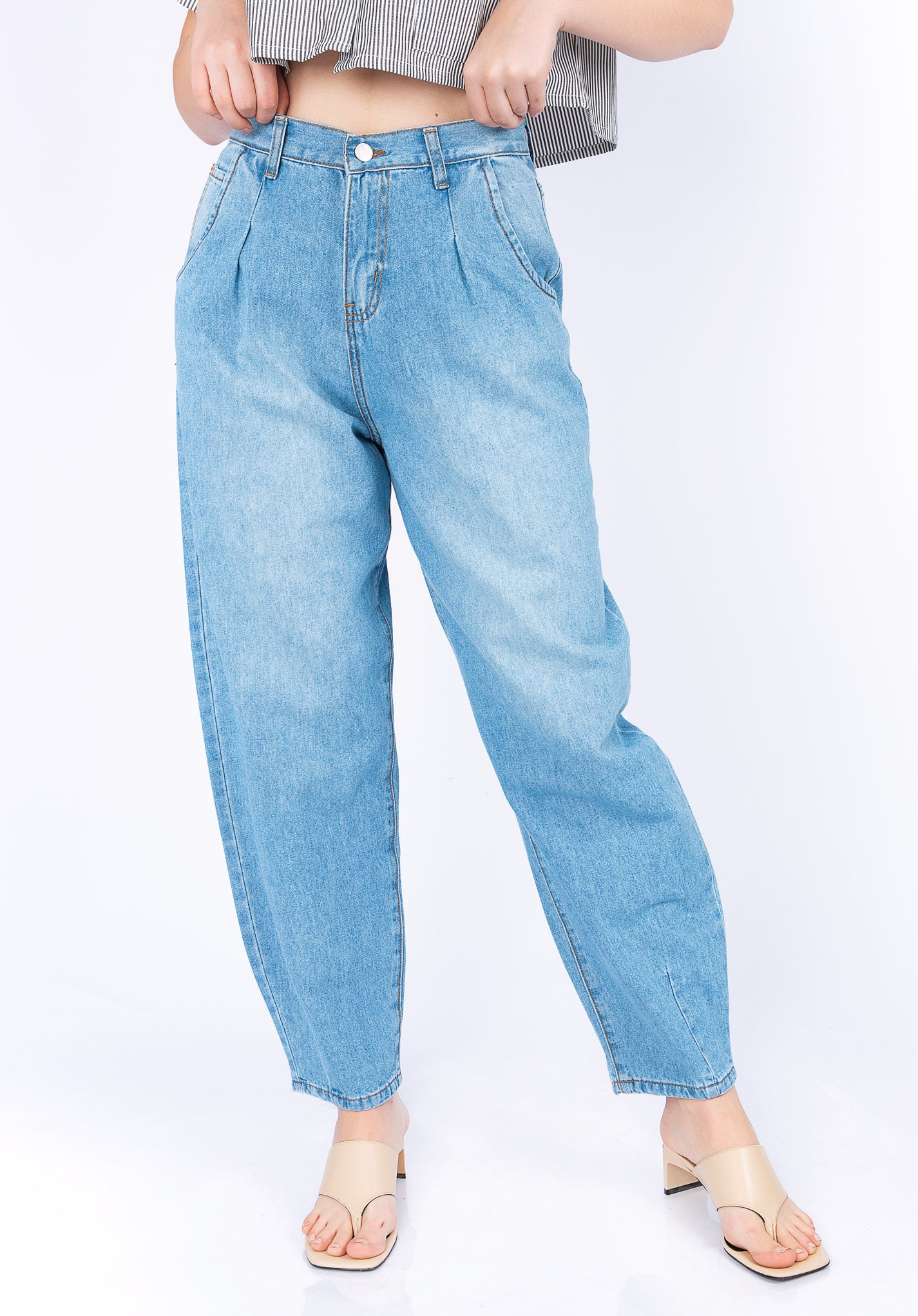 Pantalones Slouchy Pantalones Que Se Llevan Ahora Pantalón Vaquero